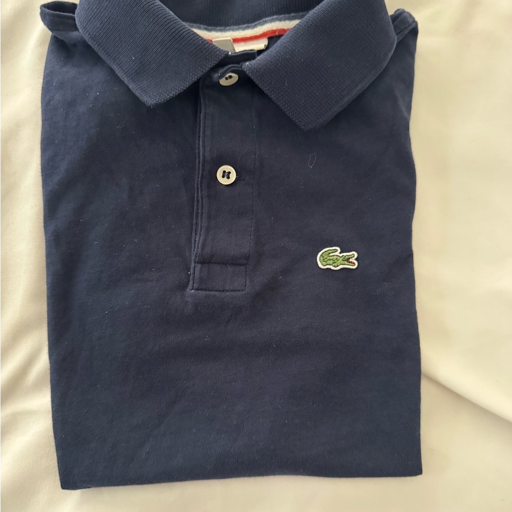 Lacoste Kids Dark Blue Polo Shirt